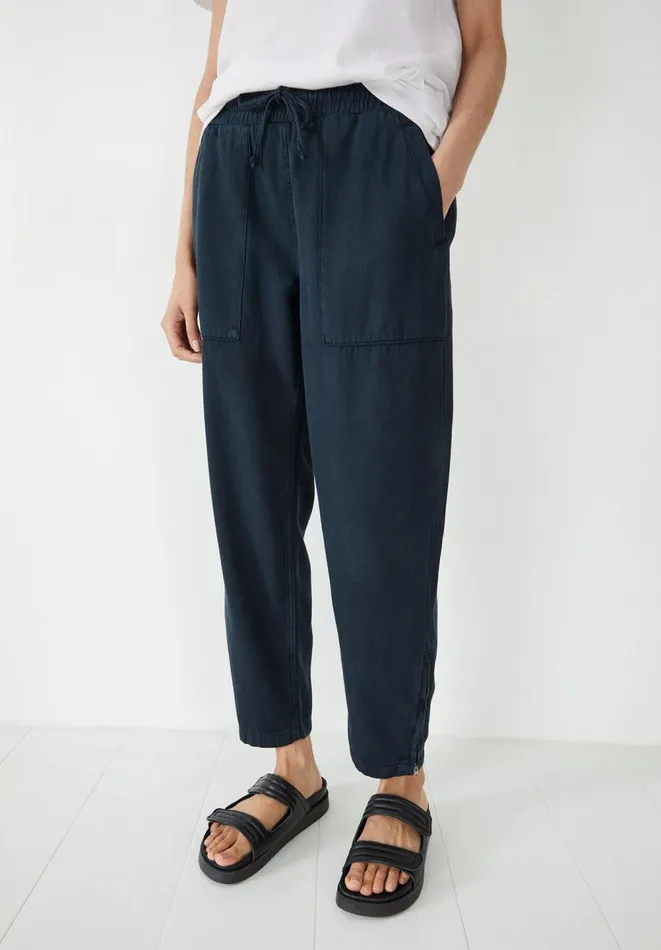 Hush Trousers Women Hayden Twill Trousers Midnight Navy Hush Trousers Women Hayden Twill Trousers Midnight Navy