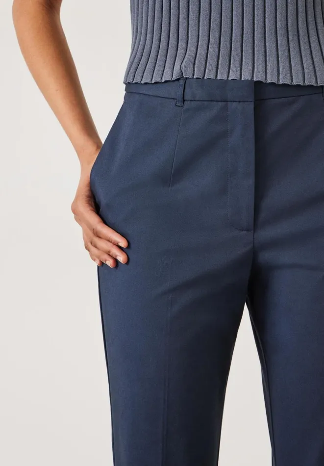 Hush Trousers Women Hayes Chino Trousers Navy Hush Trousers Women Hayes Chino Trousers Navy