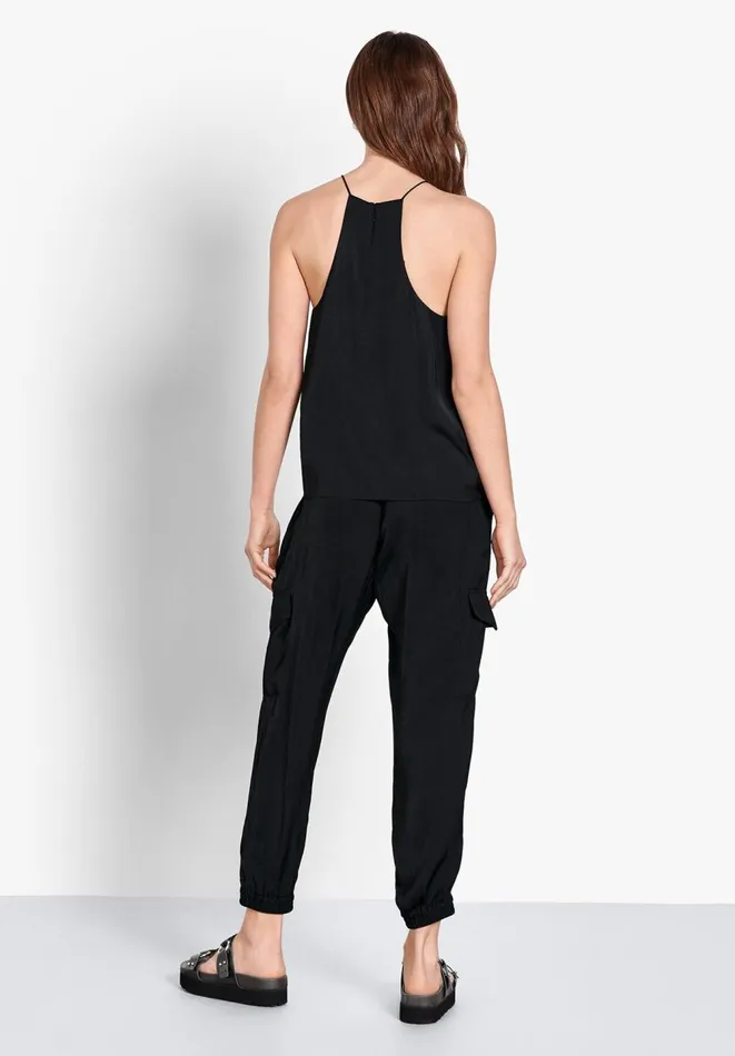 Hush Trousers Women Nino Cargo Trouser Black