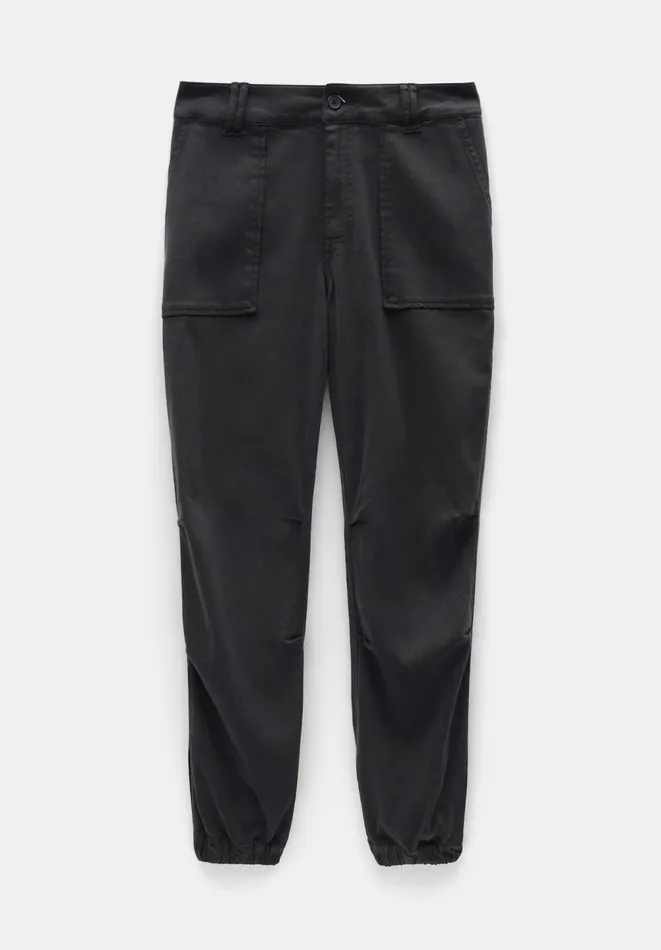 Hush Trousers Women Riley Washed Cargo Trousers Black Hush Trousers Women Riley Washed Cargo Trousers Black