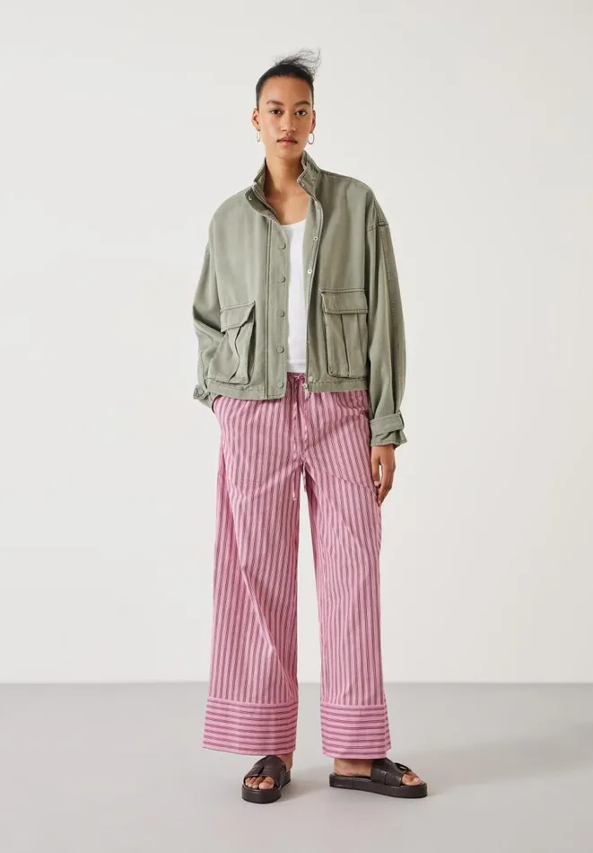 Hush Trousers Women Santorini Striped Trousers Pink Hush Trousers Women Santorini Striped Trousers Pink