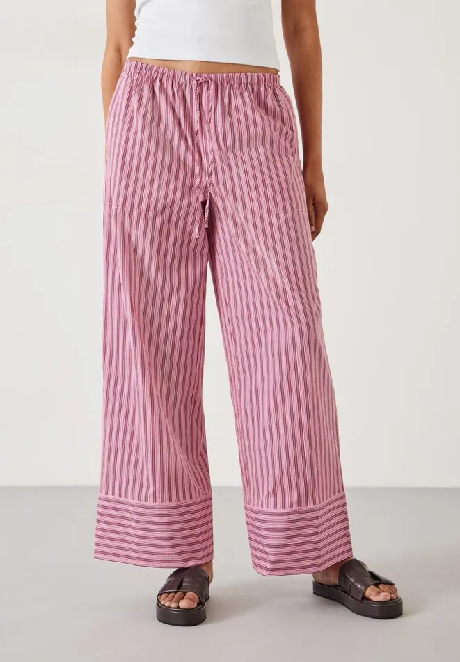 Hush Trousers Women Santorini Striped Trousers Pink Hush Trousers Women Santorini Striped Trousers Pink