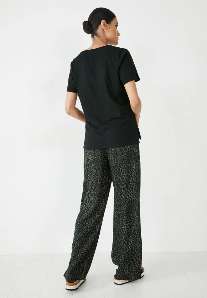 Hush Trousers Women Straight Easy Trousers Ombre Leopard 8211 Khaki Hush Trousers Women Straight Easy Trousers Ombre Leopard 8211 Khaki
