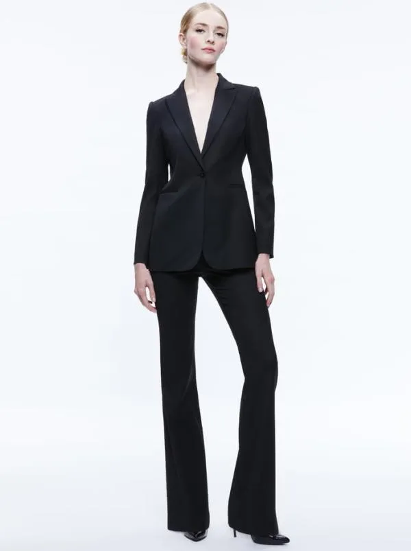 Jackets Coats Women Alice Olivia BREANN FITTED BLAZER Black