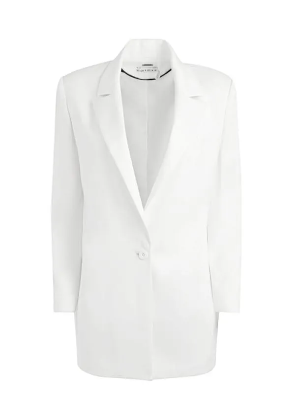 Jackets Coats Women Alice Olivia COLLEY OVERSIZED BLAZER Off White