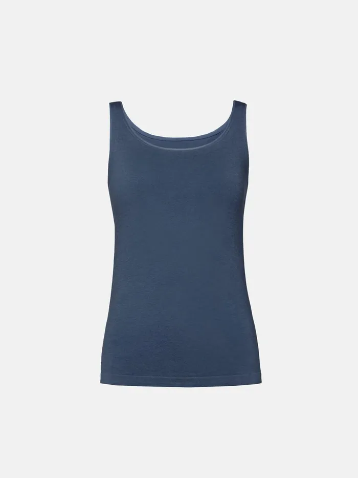 Jamaika Top Sleeveless Moon Indigo Women Wolford Bodysuits