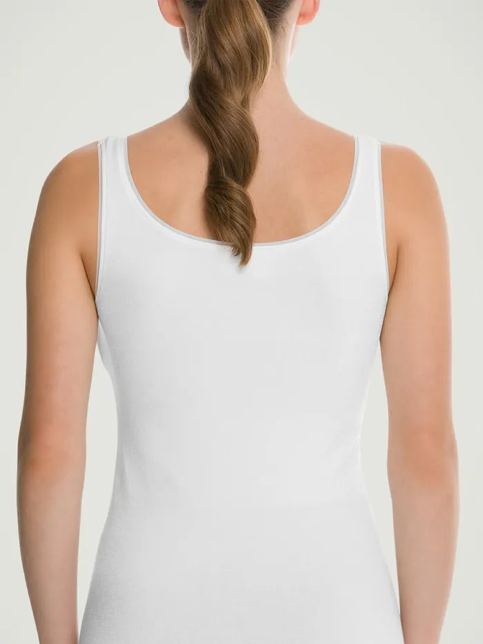Jamaika Top Sleeveless White Women Wolford Bodysuits