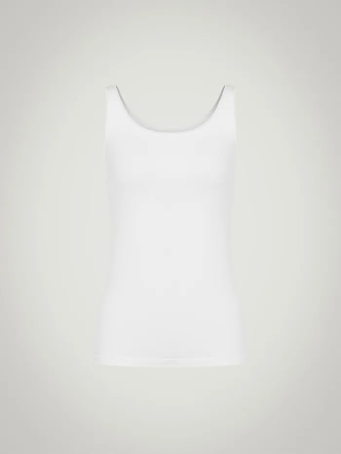Jamaika Top Sleeveless White Women Wolford Bodysuits