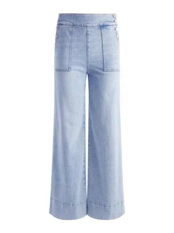 Jeans Women Alice Olivia DONALD HIGH WAISTED JEAN Rockstar Blue