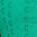 Kelly Green Eyelet Button Up Sundress DressesPlus Unique Vintage Pocket Dresses