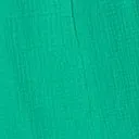 Kelly Green Faux Button Sleeveless Top Clothing Unique Vintage Blouses