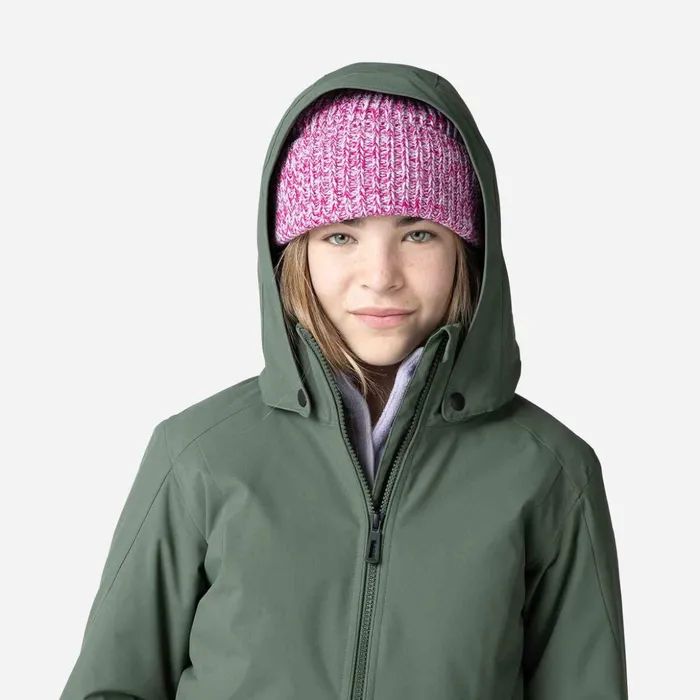 Kids Girls039 Fonction Ski Jacket Ebonygreen Rossignol Ski Jackets