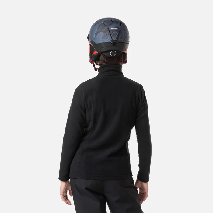 Kids Girls039 HalfZip Fleece Black200 Rossignol Layers