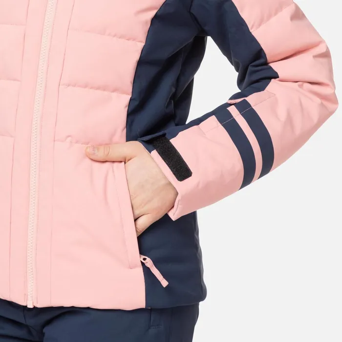 Kids Girls039 Polydown Ski Jacket Cooperpink Rossignol Ski Jackets