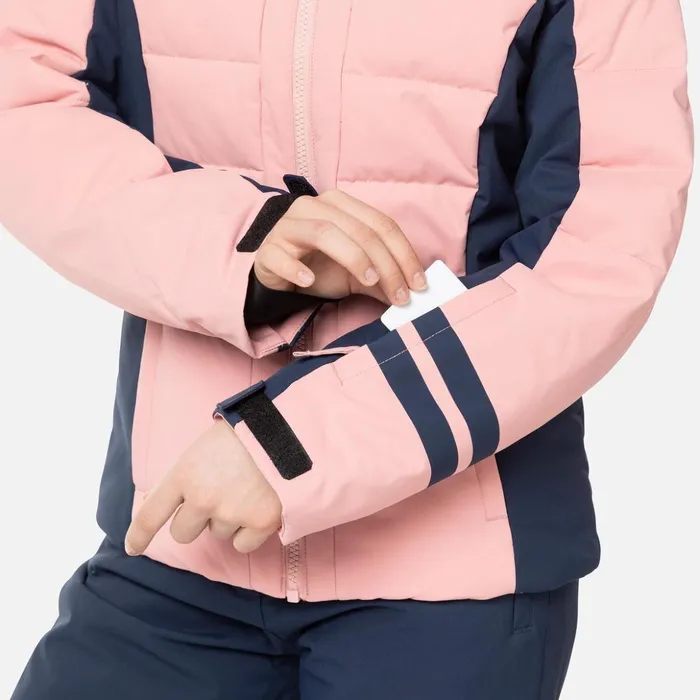 Kids Girls039 Polydown Ski Jacket Cooperpink Rossignol Ski Jackets
