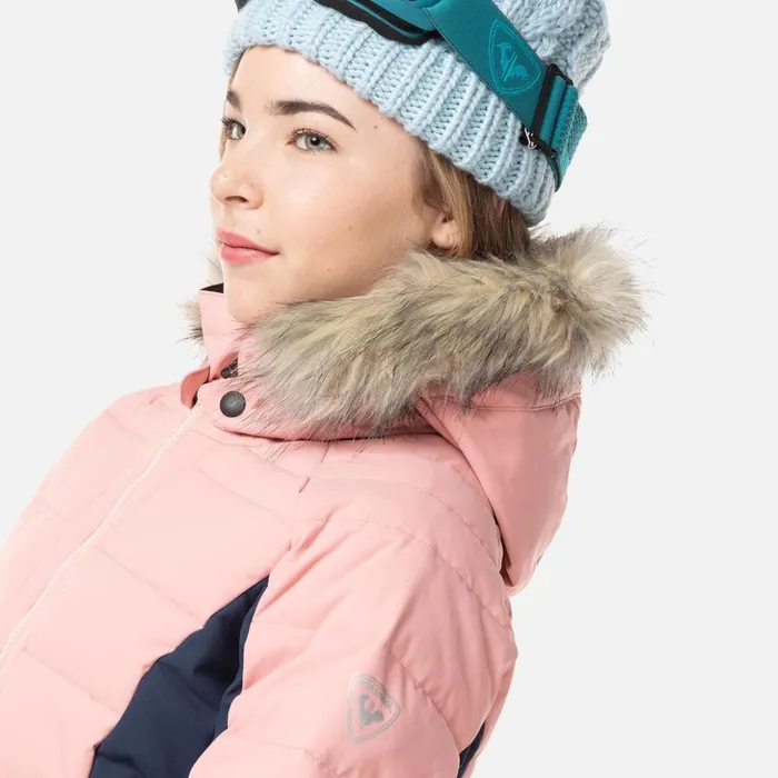 Kids Girls039 Polydown Ski Jacket Cooperpink Rossignol Ski Jackets