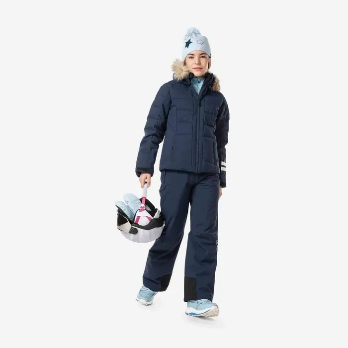 Kids Girls039 Polydown Ski Jacket Darknavy715 Rossignol Ski Jackets