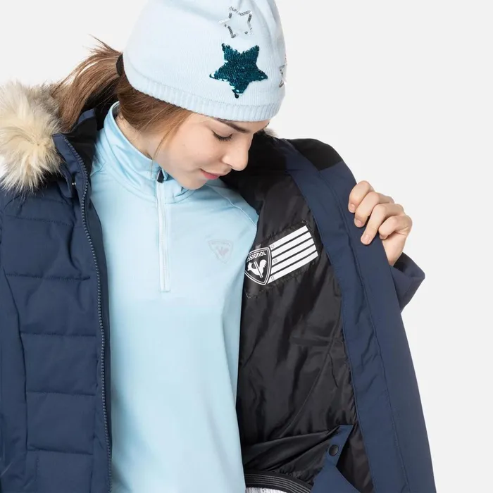 Kids Girls039 Polydown Ski Jacket Darknavy715 Rossignol Ski Jackets