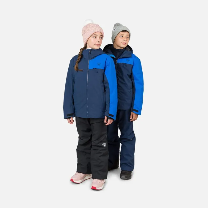 Kids Juniors039 Bicolor Ski Jacket Darknavy715 Rossignol Ski Jackets