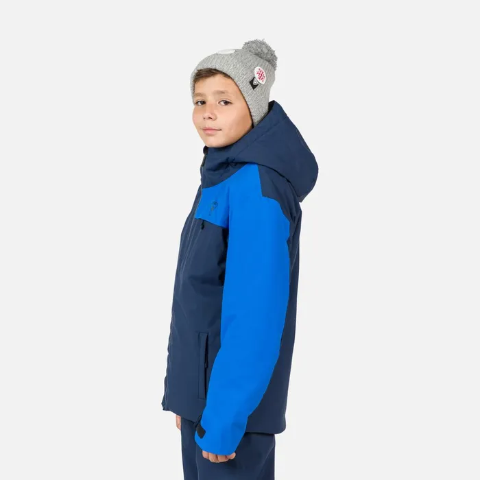 Kids Juniors039 Bicolor Ski Jacket Darknavy715 Rossignol Ski Jackets
