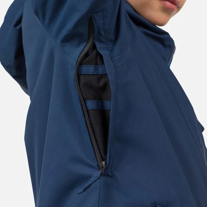 Kids Juniors039 Bicolor Ski Jacket Darknavy715 Rossignol Ski Jackets