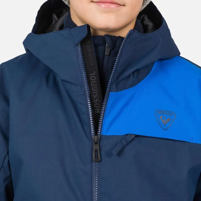Kids Juniors039 Bicolor Ski Jacket Darknavy715 Rossignol Ski Jackets