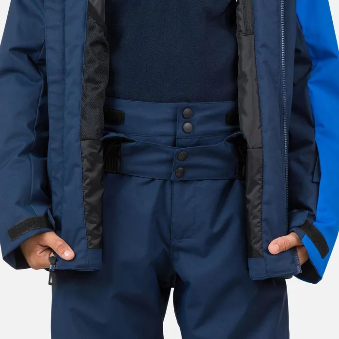 Kids Juniors039 Bicolor Ski Jacket Darknavy715 Rossignol Ski Jackets
