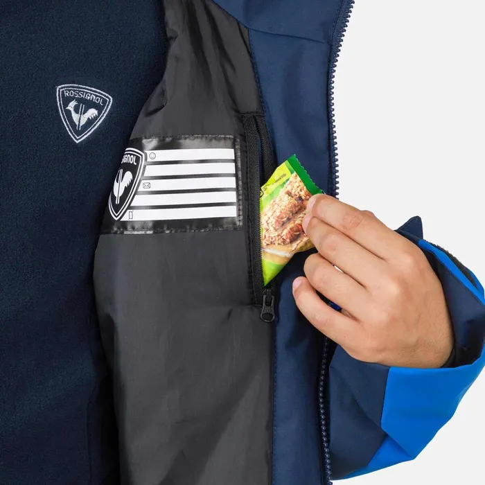 Kids Juniors039 Bicolor Ski Jacket Darknavy715 Rossignol Ski Jackets