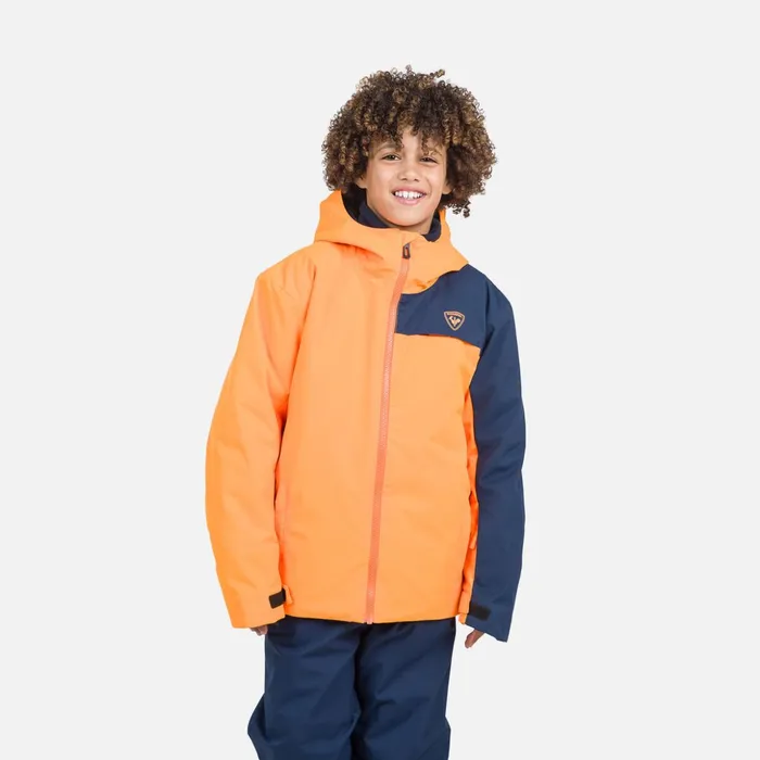 Kids Juniors039 Bicolor Ski Jacket Signal Rossignol Ski Jackets