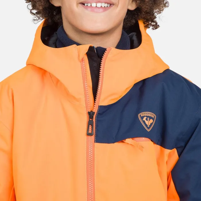 Kids Juniors039 Bicolor Ski Jacket Signal Rossignol Ski Jackets