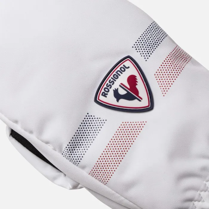 Kids Juniors039 Hero Waterproof Ski Mittens White100 Rossignol Accessories