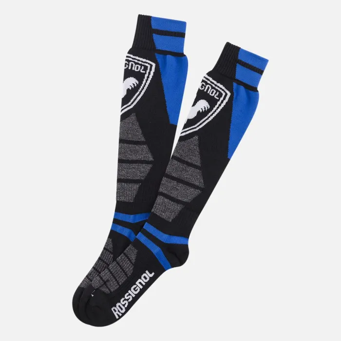 Kids Juniors039 Premium Wool Ski Socks Lazuliblue Rossignol Accessories