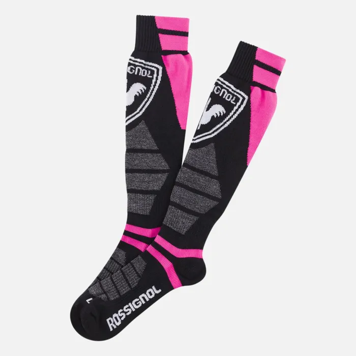 Kids Juniors039 Premium Wool Ski Socks Orchidpink Rossignol Accessories