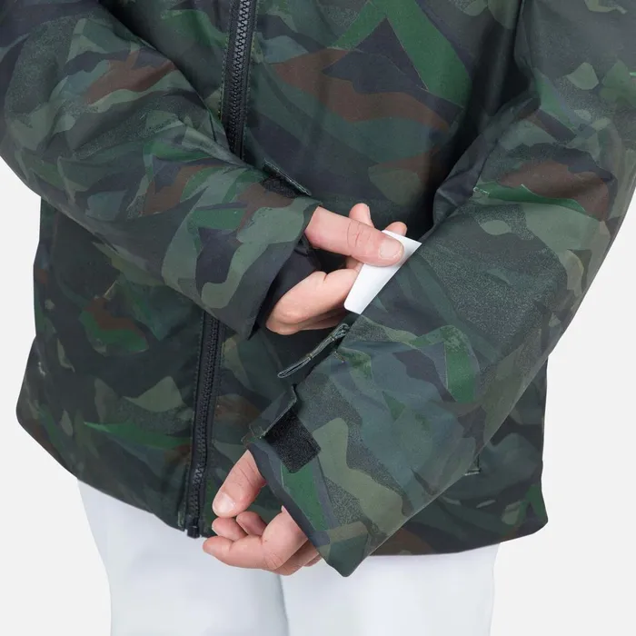 Kids Juniors039 Printed Ski Jacket Ebonymountaincamo Rossignol Ski Jackets