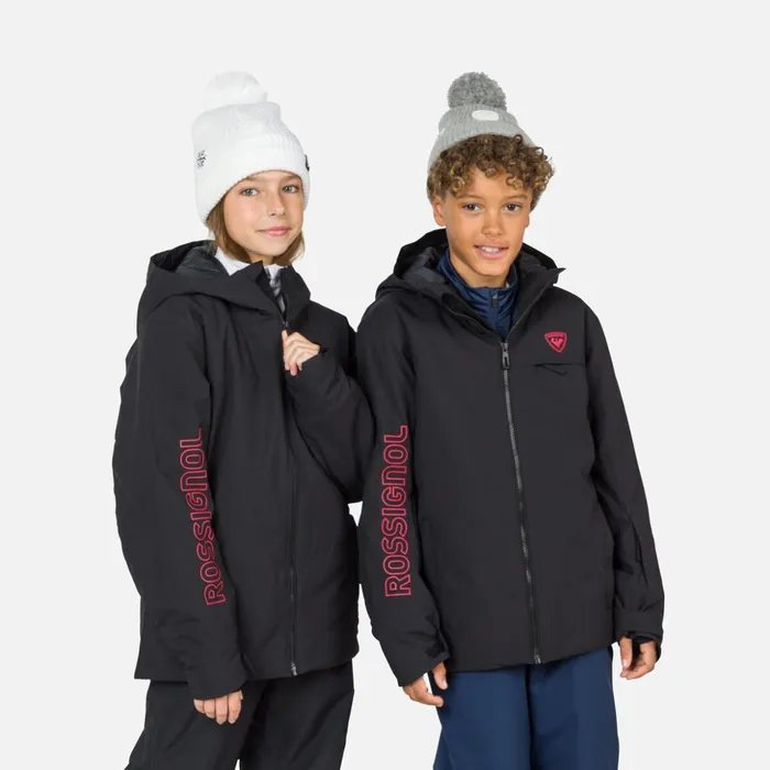 Kids Juniors039 Ski Jacket Black200 Rossignol Ski Jackets
