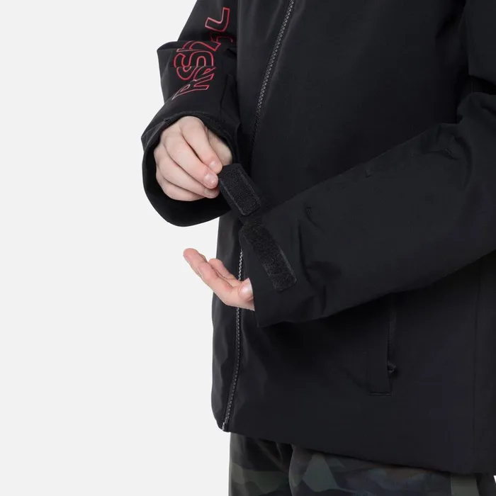 Kids Juniors039 Ski Jacket Black200 Rossignol Ski Jackets