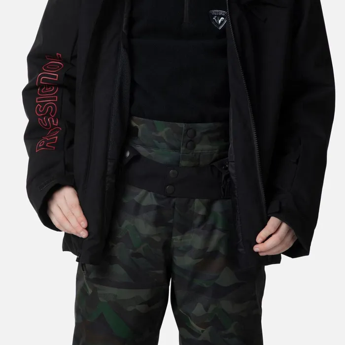 Kids Juniors039 Ski Jacket Black200 Rossignol Ski Jackets
