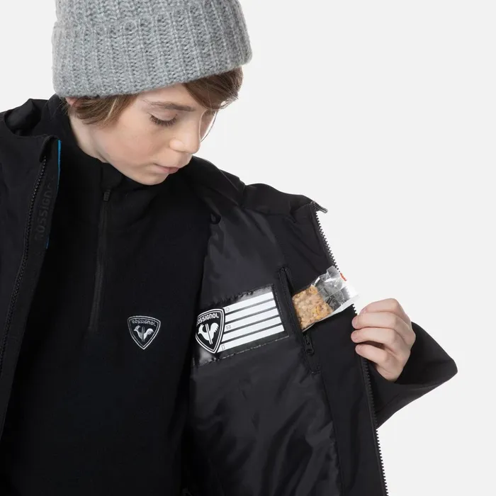 Kids Juniors039 Ski Jacket Black200 Rossignol Ski Jackets
