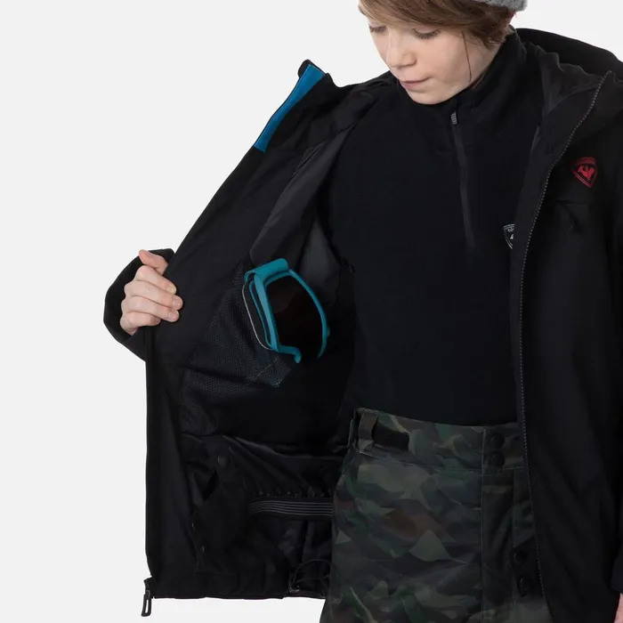 Kids Juniors039 Ski Jacket Black200 Rossignol Ski Jackets