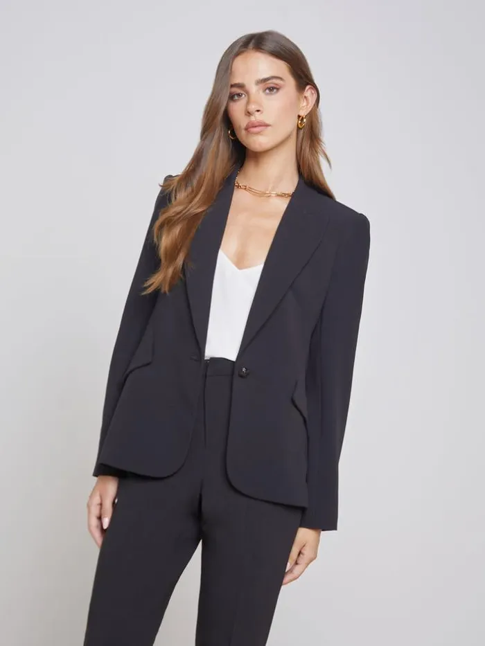 L039Agence Blazers and Jackets Women Chamberlain Blazer Blackblack