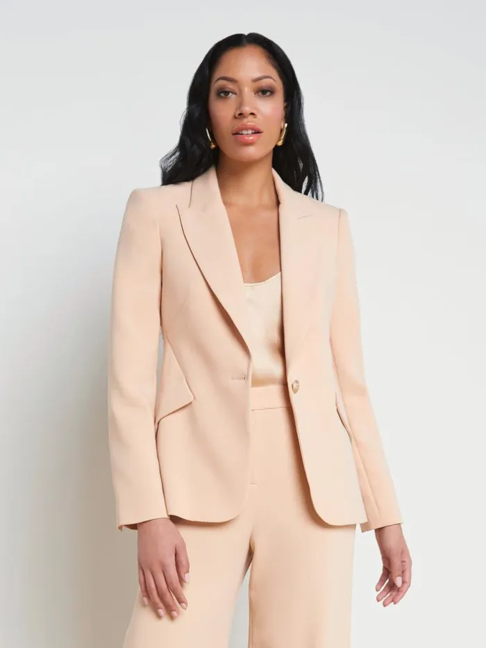 L039Agence Blazers and Jackets Women Chamberlain Blazer Toasted Almond
