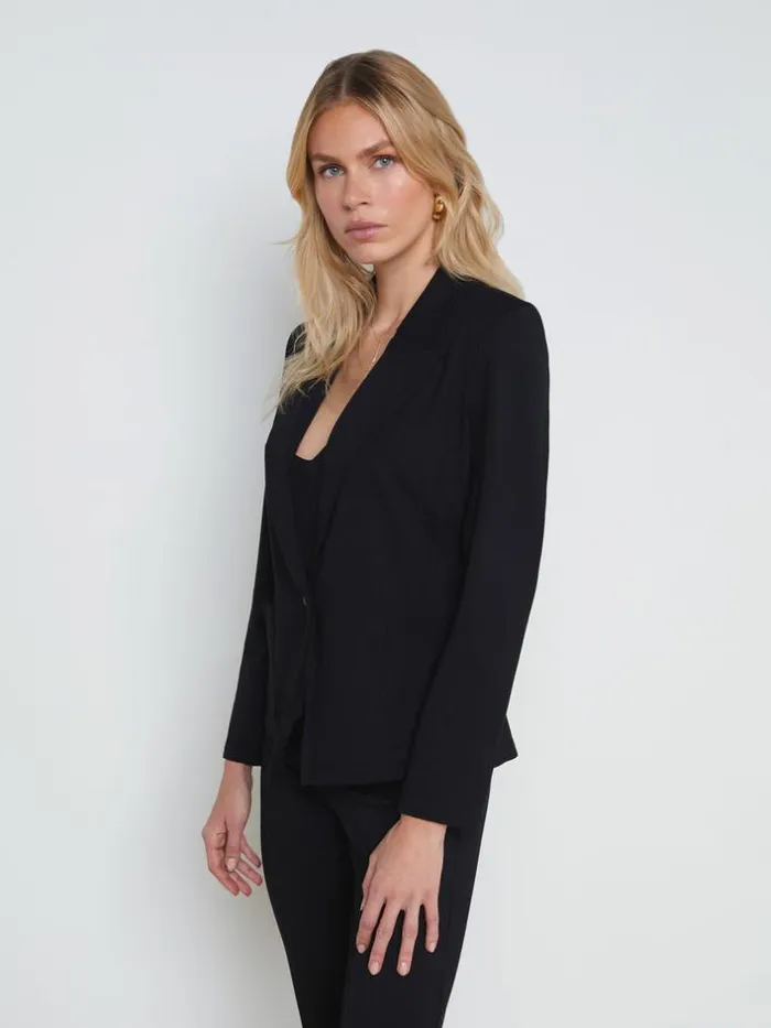 L039Agence Blazers and Jackets Women Flynn SingleBreasted Blazer Black