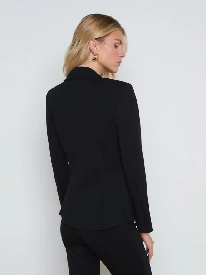 L039Agence Blazers and Jackets Women Flynn SingleBreasted Blazer Black