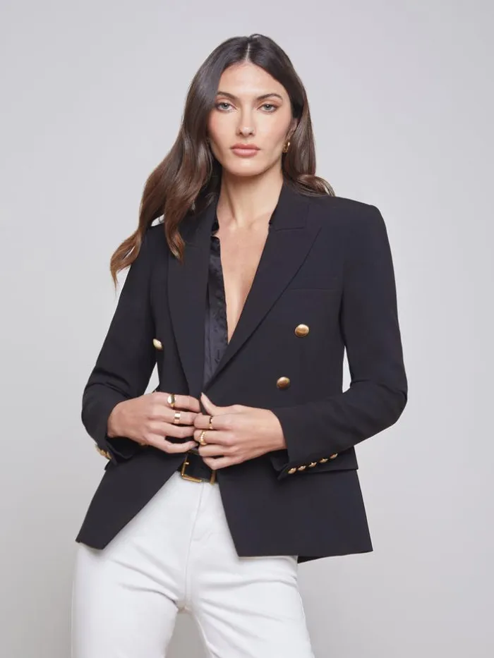 L039Agence Blazers and Jackets Women Kenzie Blazer Black