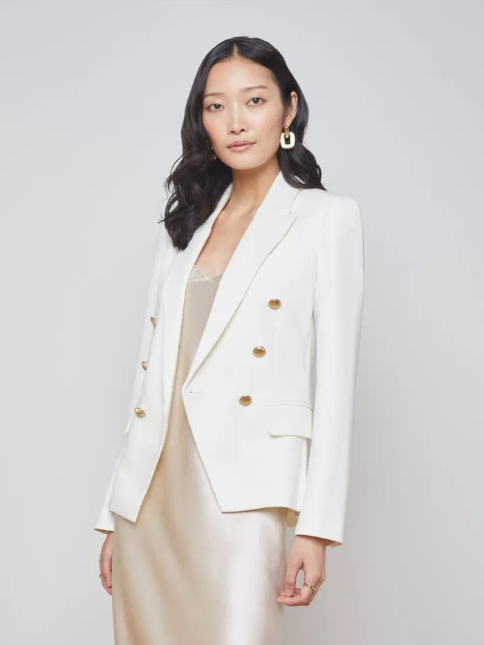 L039Agence Blazers and Jackets Women Kenzie Blazer Ivory