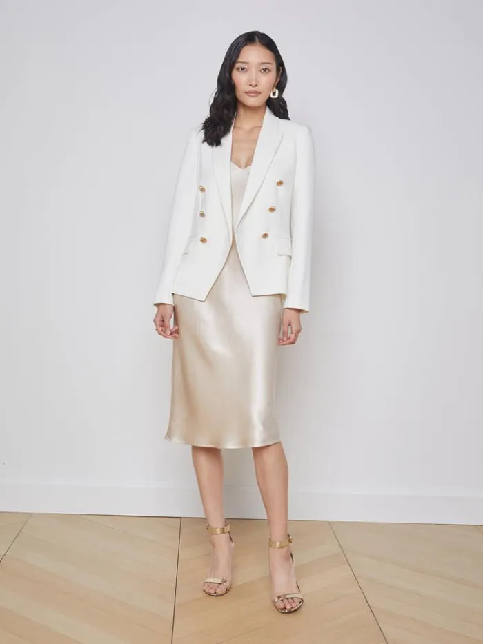 L039Agence Blazers and Jackets Women Kenzie Blazer Ivory