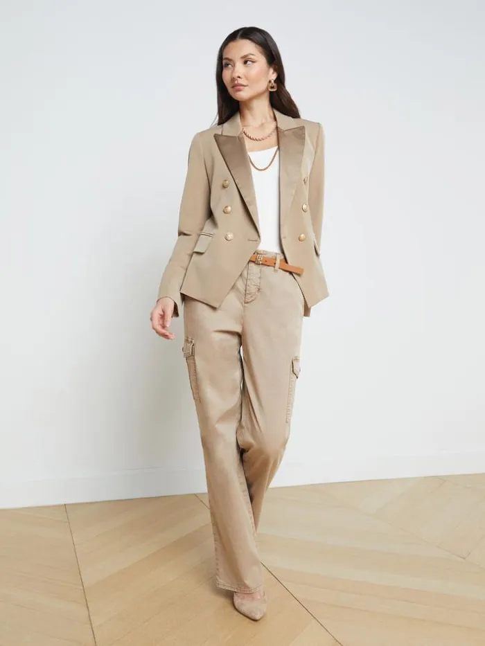 L039Agence Blazers and Jackets Women Kenzie Blazer Mochaccino