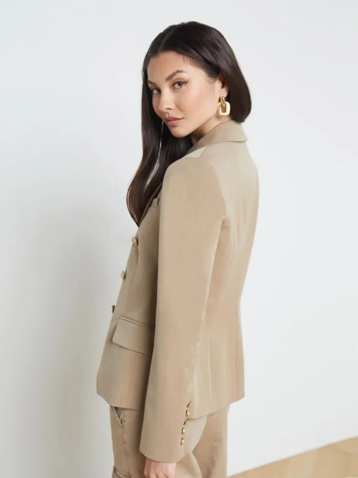 L039Agence Blazers and Jackets Women Kenzie Blazer Mochaccino