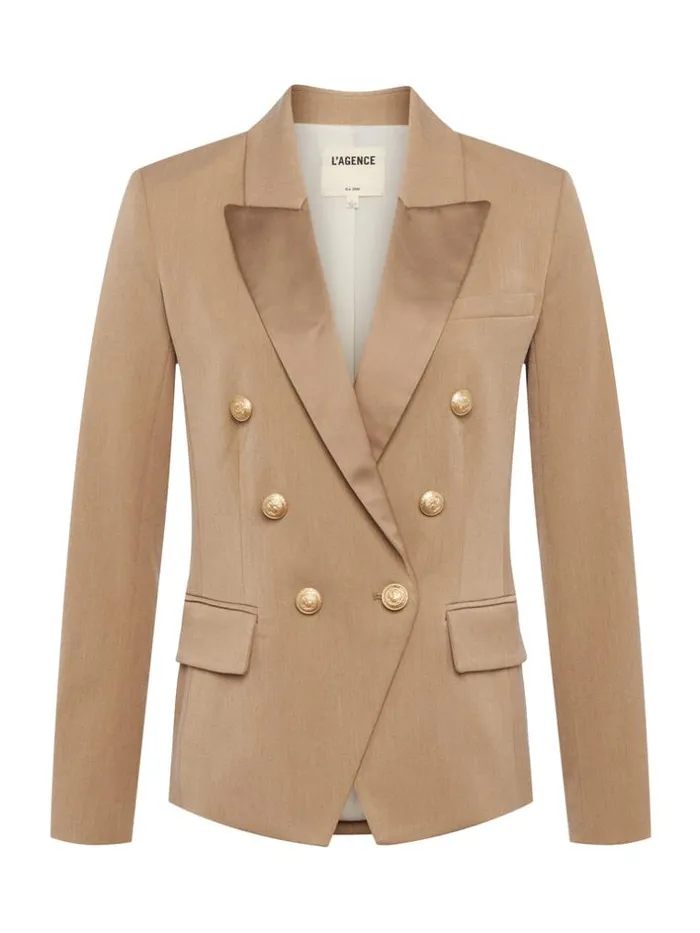 L039Agence Blazers and Jackets Women Kenzie Blazer Mochaccino