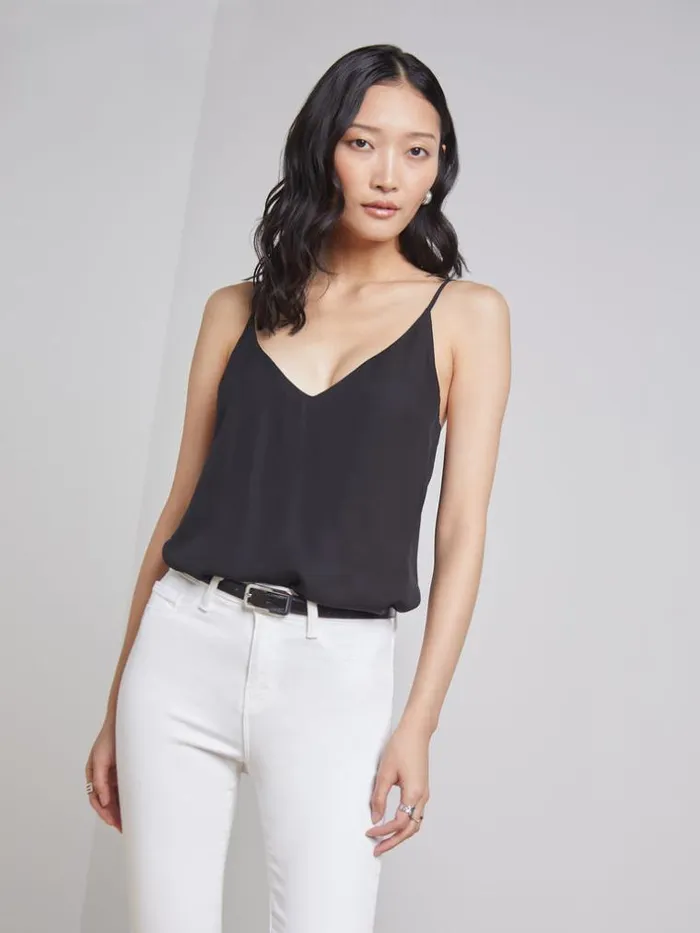 L039Agence Camisoles and Tanks Women Gabriella Camisole Tank Black